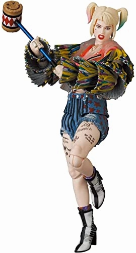 MAFEX "Birds of Prey (and the Fantabulous Emancipation of One Harley Quinn)" Harley Quinn (Caution Tape Jacket Ver.) Holiday Ornament