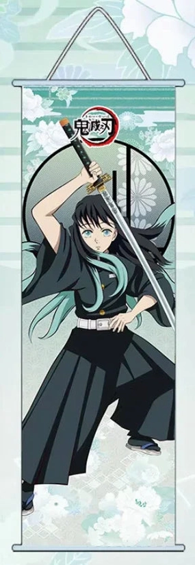 Wall Scroll | Demon Slayer: Kimetsu no Yaiba | Muichiro Tokito C Tool Accessory Judges' Choice