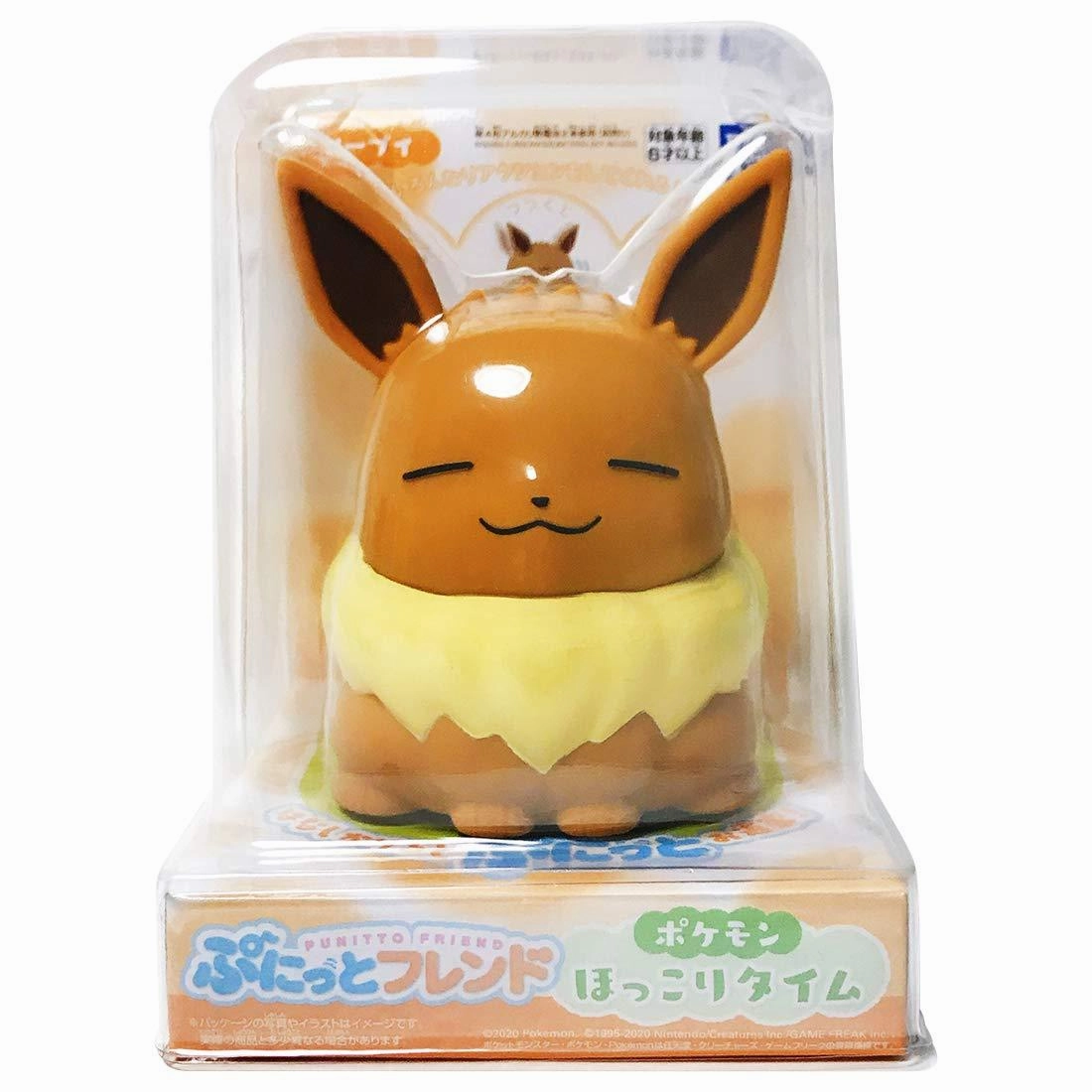 Patio Decor Takara Tomy A.R.T.S Punitto Friend Hokkori Time Pokemon Eevee Mechanized Figure
