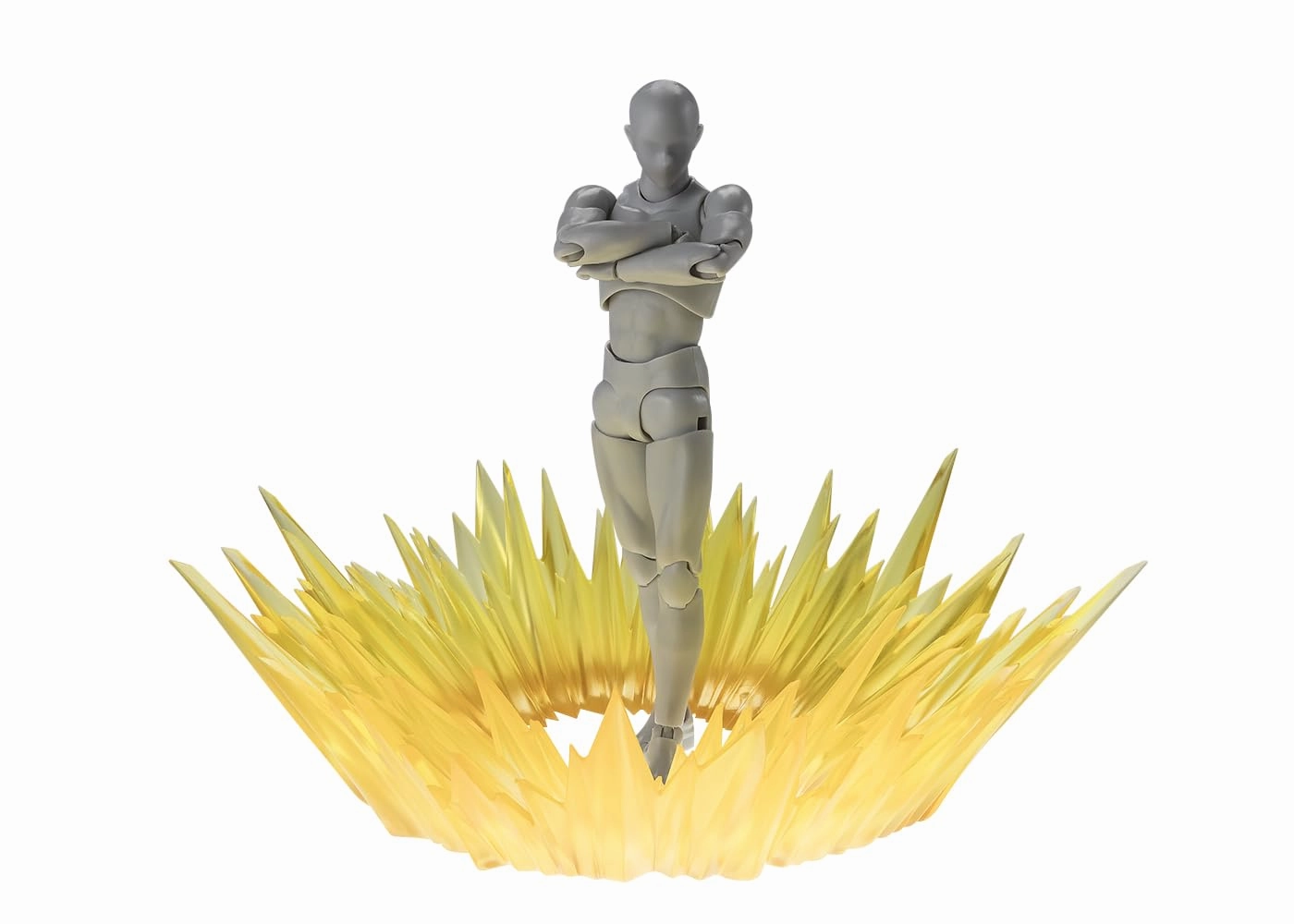 Tamashii Effect Shock Impact Yellow Ver. for S.H.Figuarts Miniature Product Creative Display