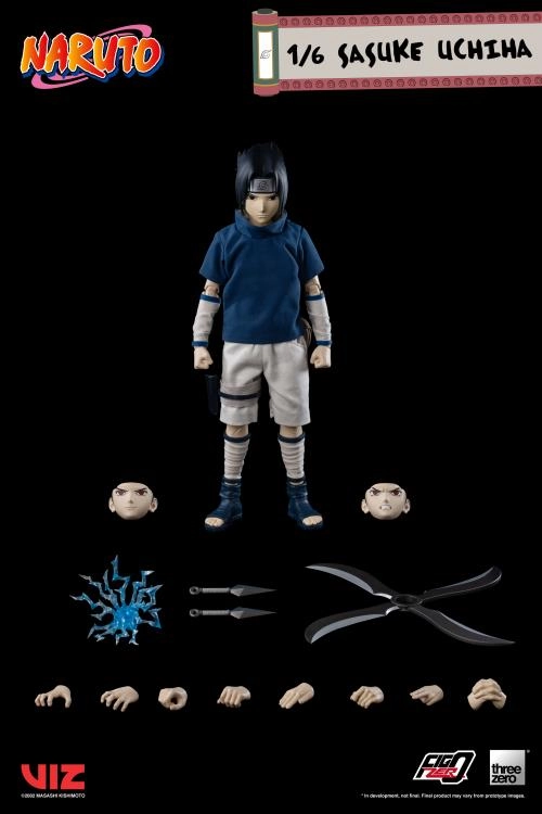Premium Showcase Souvenir Shop ThreeZero FigZero 1/6 Naruto Sasuke Uchiha Scale Action Figure