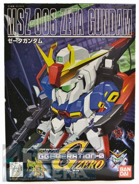 Gundam SD BB #198 MSZ-006 Zeta Gundam GGeneration-0 Zero Model Kit Bathroom Accent