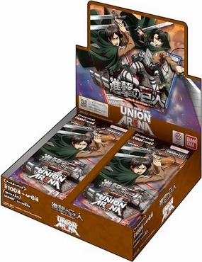 Exclusive Drop Series Mystery Drop Series UNION ARENA "Attack on Titan" Booster Pack UA23BT