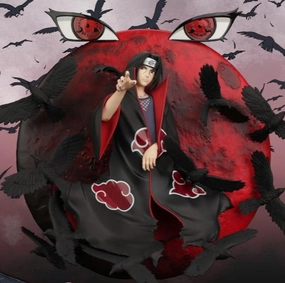 Espada Art 1/8 Naruto: Shippuden Itachi Uchiha Scale Wall Statue Figure Movie Item People's Choice