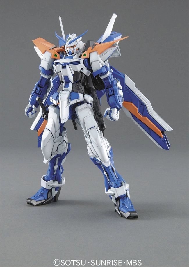 Gundam 1/100 MG Seed VS Astray MBF-P03 Gundam Astray Blue Frame Second Revise Model Kit Wall Mounted Recycled plastic