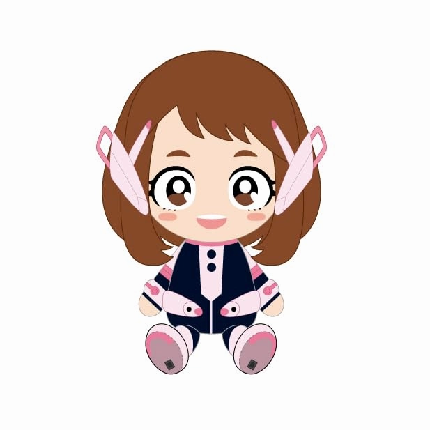 Bedroom Accent "My Hero Academia" Chibi Plush Uraraka Ochaco Vol. 2