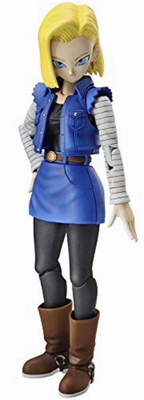 Historic Figure Specialist Shop Ju-hachi Gou (Android 18) Figure-rise Standard, Dragon Ball Z - Bandai