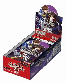 UNION ARENA "Code Geass Lelouch of the Rebellion" Booster Pack Vol. 2 EX02BT Secret Miniature Box