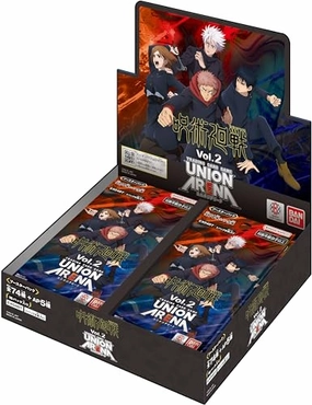 UNION ARENA "Jujutsu Kaisen" Booster Pack Vol. 2 EX04BT Collector's Pack Series Mystery Pack Display
