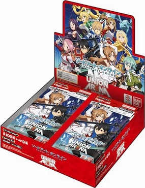 UNION ARENA "Sword Art Online" Booster Pack UA15BT Random Find Display