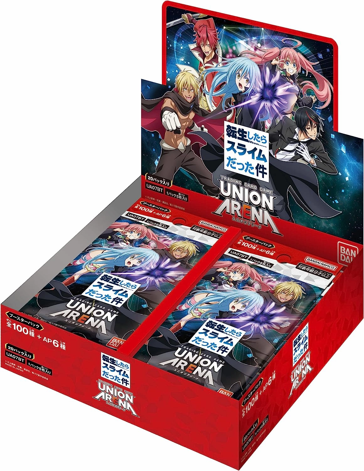 Collector's Series Series Exclusive Find Release UNION ARENA "That Time I Got Reincarnated as a Slime" Booster Pack UA07BT (1 box: 20 packs)