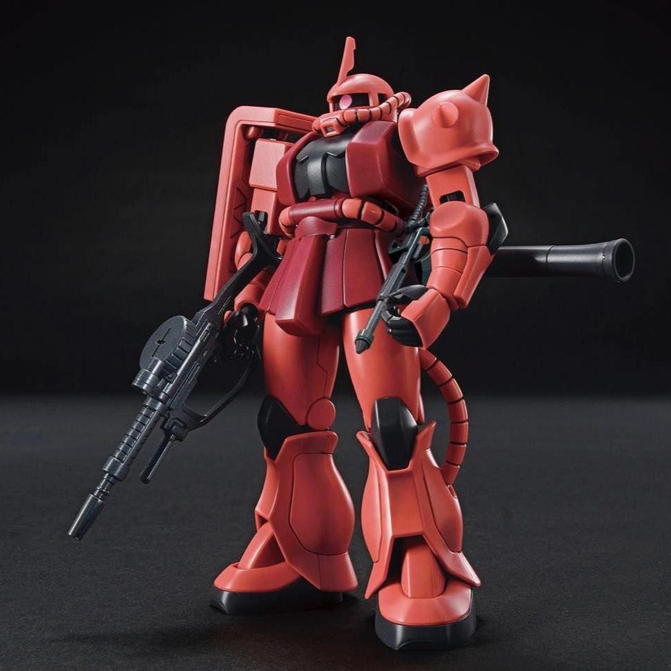 Exhibition Ready Gundam 1/144 HGUC #234 Gundam 0079 MS-06S Char's Zaku II (Revive Ver.) Model Kit