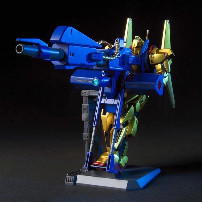Gundam 1/144 HGUC #048 Zeta Gundam Hyaku-Shiki   Mega Bazooka Launcher Model Kit Mini Collectible Astronaut Figure