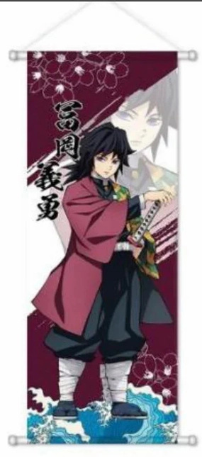 Movie Decor Cute Collectible Wall Scroll | Demon Slayer: Kimetsu no Yaiba | Giyu Tomioka A