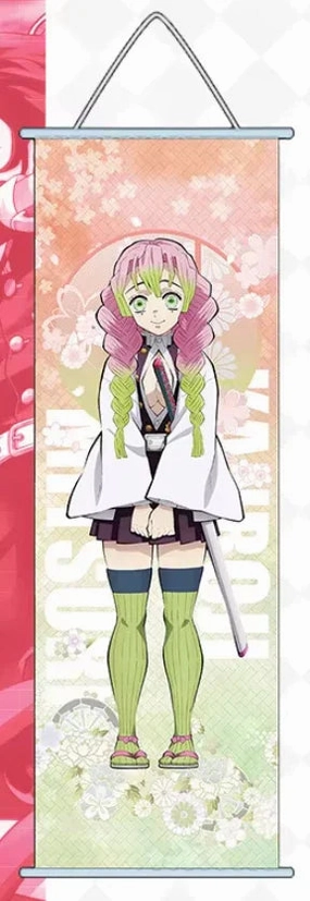 Wall Scroll | Demon Slayer: Kimetsu no Yaiba | Mitsuri Kanroji Adventure Game