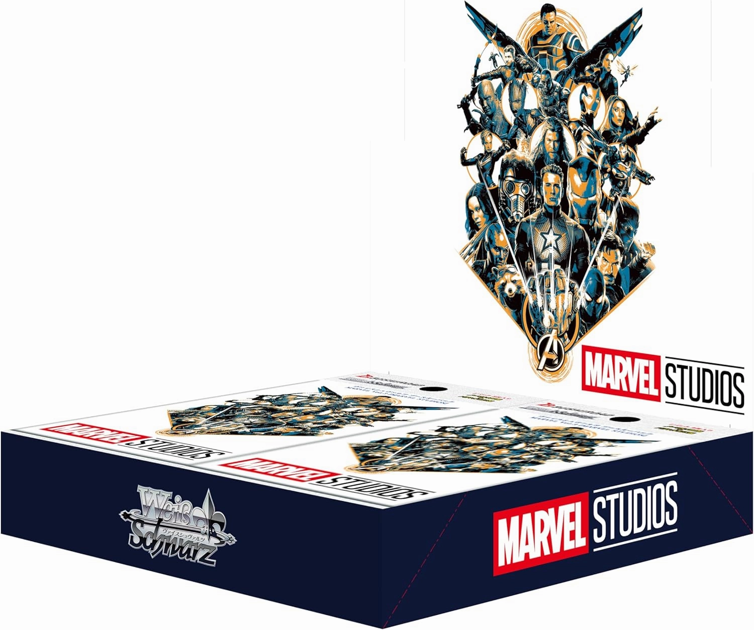 Surprise Unboxing Experience Hidden Drop Display Weiss Schwarz Booster Pack MARVEL Vol. 3 MARVEL STUDIOS