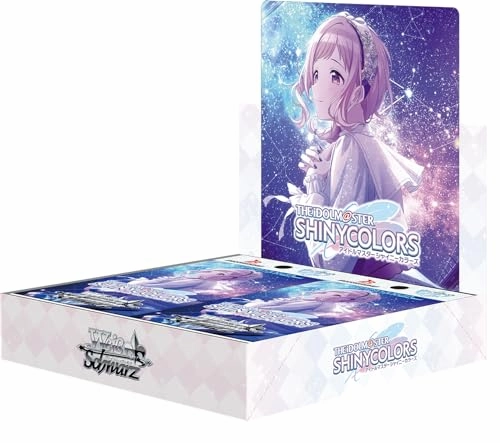 Weiss Schwarz Booster Pack "The Idolmaster Shiny Colors" Shine More! Collectible Find Showcase Limited Pack Display