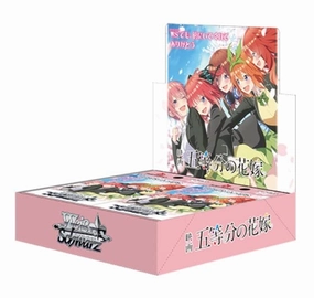 Random Toy Find Exclusive Drop Release Weiss Schwarz Booster Pack "The Quintessential Quintuplets Movie"