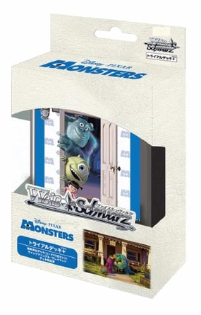 Exclusive Find Unboxing Mystery Series Display Weiss Schwarz Trial Deck  "Monsters, Inc."