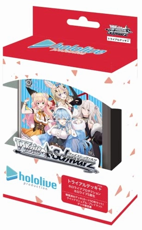Weiss Schwarz Trial Deck  Hololive Production Hololive 5th Generation Exclusive Drop Series Random Collectible Unboxing