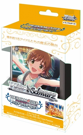 Exclusive Find Release Weiss Schwarz Trial Deck "The Idolmaster Cinderella Girls" Type:Passion